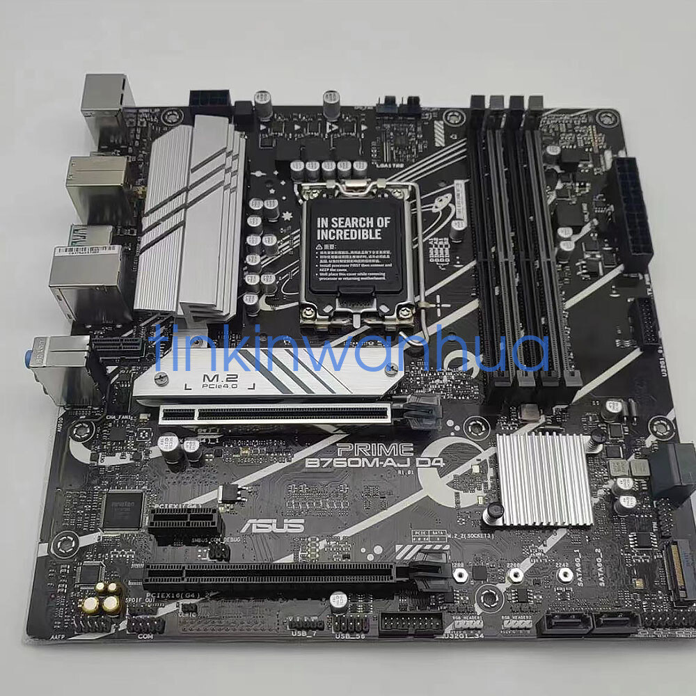 For ASUS PRIME B760M-AJ D4 Motherboard LGA1700 PCI-E4.0 M-ATX 100