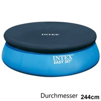 Intex Pool Abdeckplane Easy 244 305 366 396 457Cm Poolabdeckplane Poolabdeckung