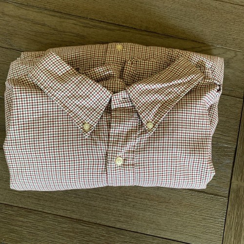 Ralph Lauren Herren 4XL Langarm Hemd rot grau kariert Pony Logo - Bild 6 von 10