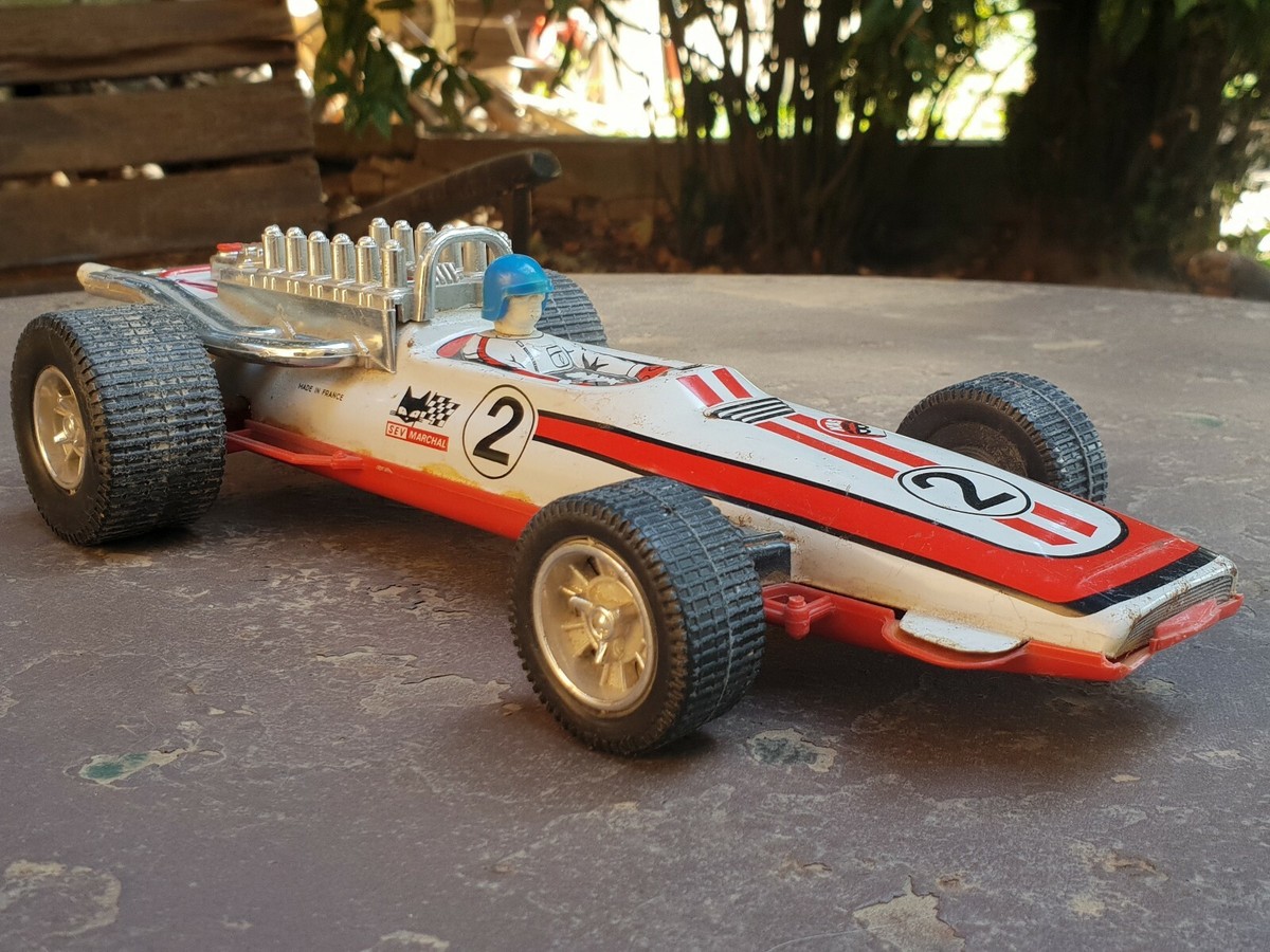 JOUET ANCIEN BELLE voiture en tôle & plastique FERRARI MONT-BLANC FRANCE 28 cm EUR 28,50 - FR