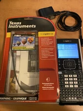 Texas Instruments Ti-Nspire CX Graphing Calculator W/ USB Charging Cable Manual