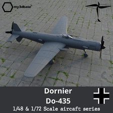Dornier Do 435  1:48 oder 1:72 Bausatz - mode...