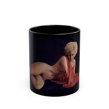 Kim Novak #256 (Vintage Female Icon) Black Coffee Mug