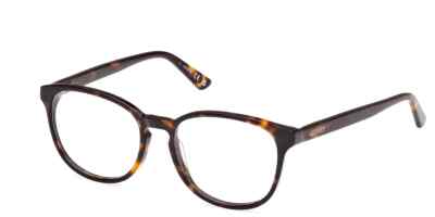 Guess GU8289 052 Tortoise Round Plastic Optical Eyeglasses Frame 49-16-140