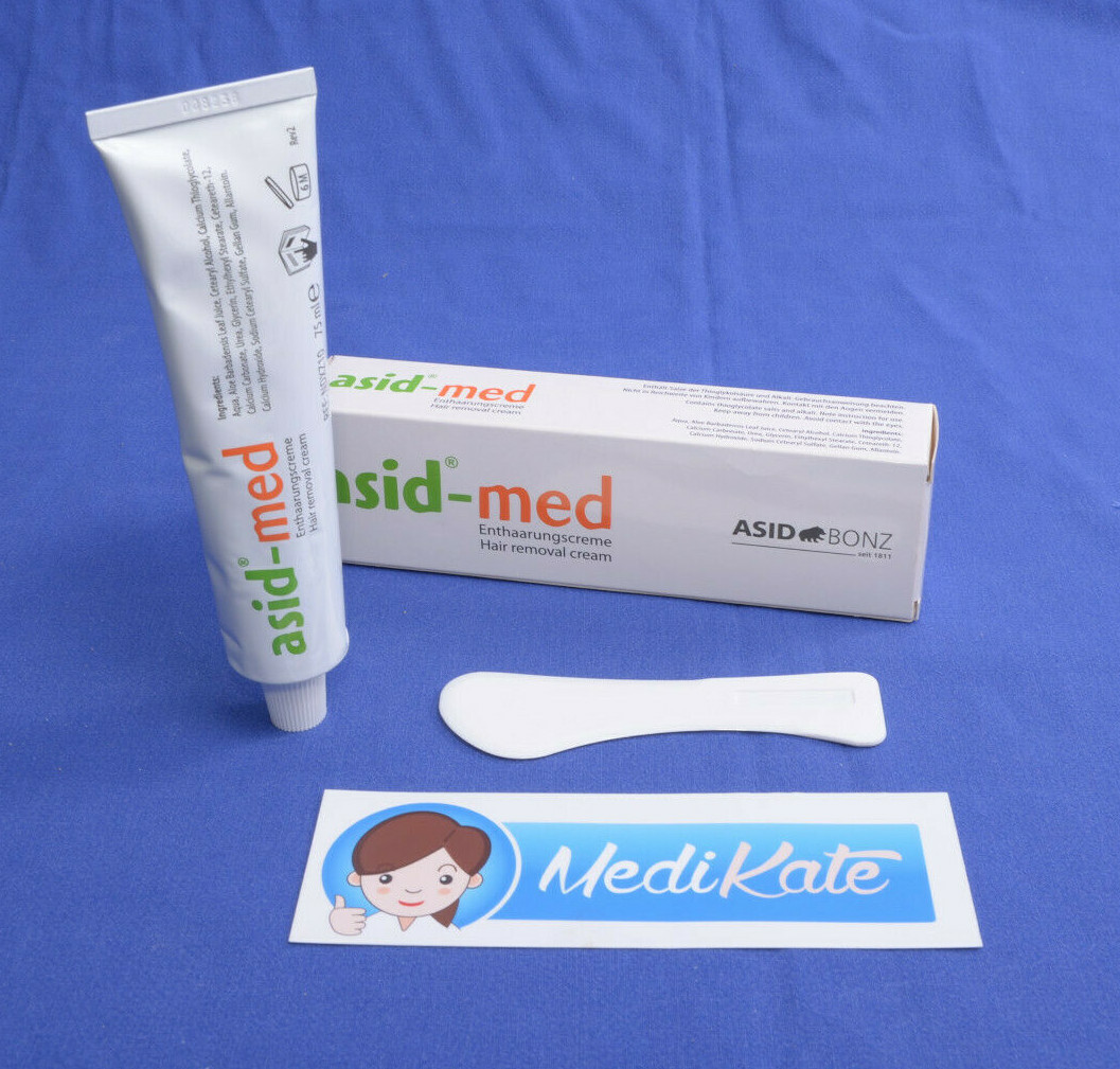 2 Stück - Enthaarungscreme Asid-Med 75 ml - von Asid Bonz - PZN 9197079