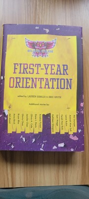 First-Year Orientation by Eric Smith (2023, Hardcover)