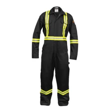 Flame Resistant FR High Visibility Hi Vis Coverall