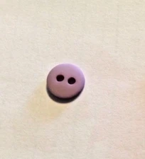 HILLCREEK DESIGNS- ITTY BITTY LAVENDER  BUTTONS- 2 HOLE-- 3/8"--12 PIECES