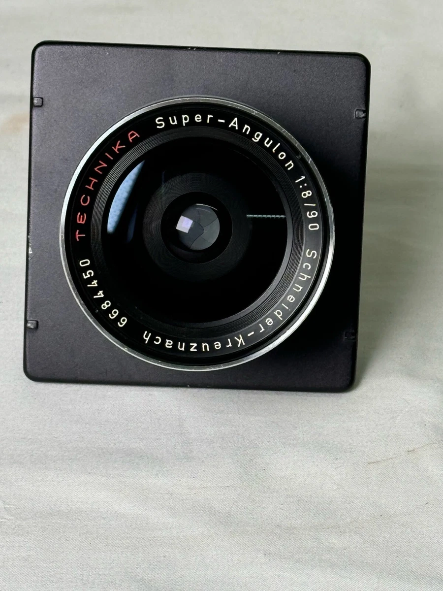 フィルムカメラ SCHNEIDER Super-Angulon 90mm F8 Schneider-Kreuznach 90mm f8 Super-Angulon (Shutter) - Lens