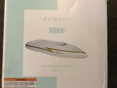 The ORIGINAL Luxury Funboy x Bark Yacht Dog Float 63  X 27  NIB