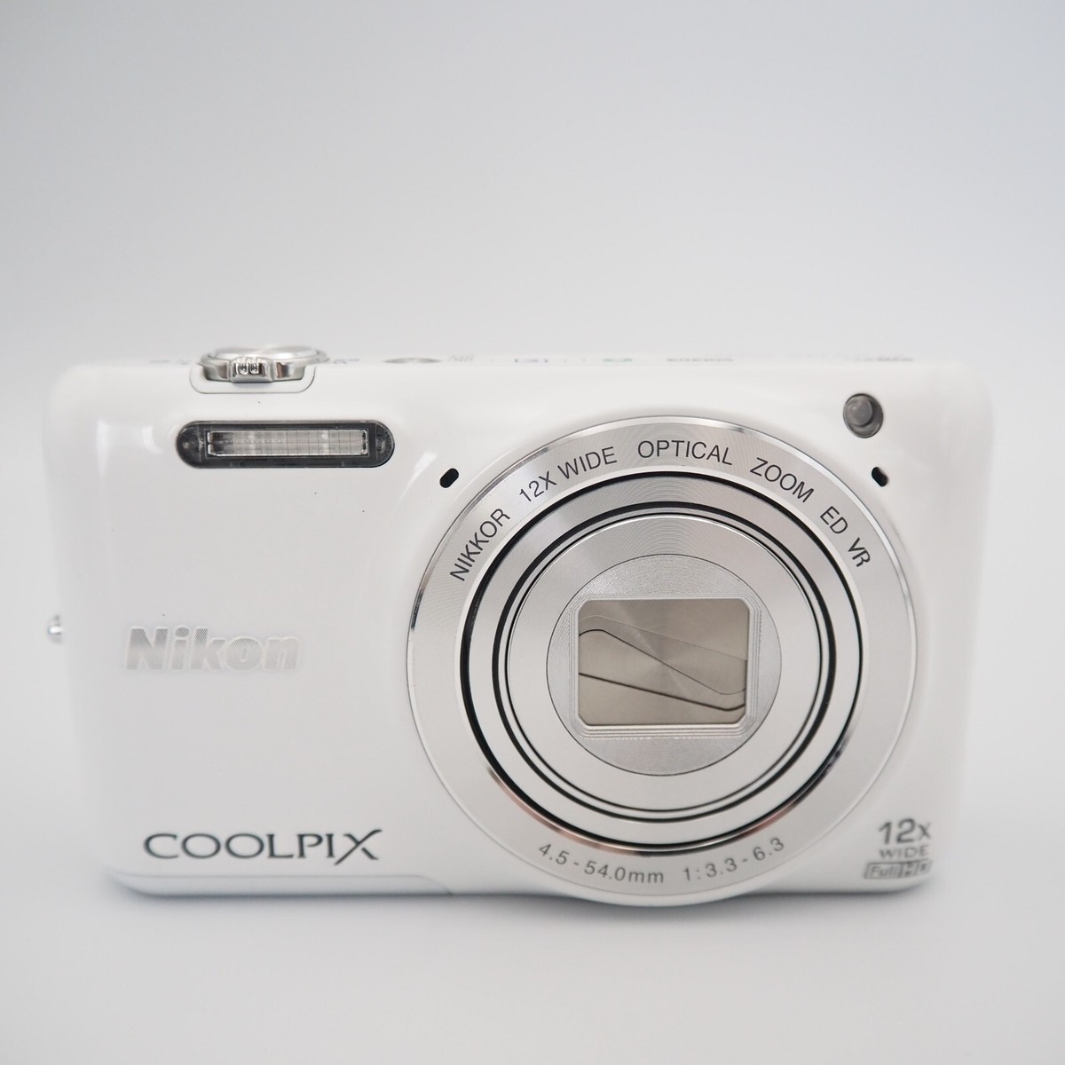 Mint] Nikon COOLPIX S6600 White 16.0MP Digital Camera Tested