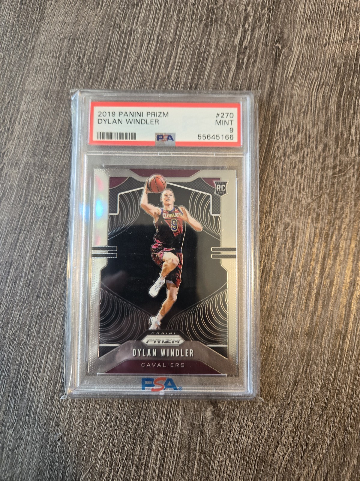 2019 Panini Prizm Dylan Windler RC #270 PSA 9 MINT Cleveland Cavaliers Rookie