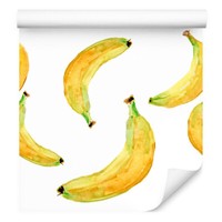10M Vlies Tapeten Rollen KüChe Obst Bananen Exotisch Aquarell Gemalt Xxl 1876