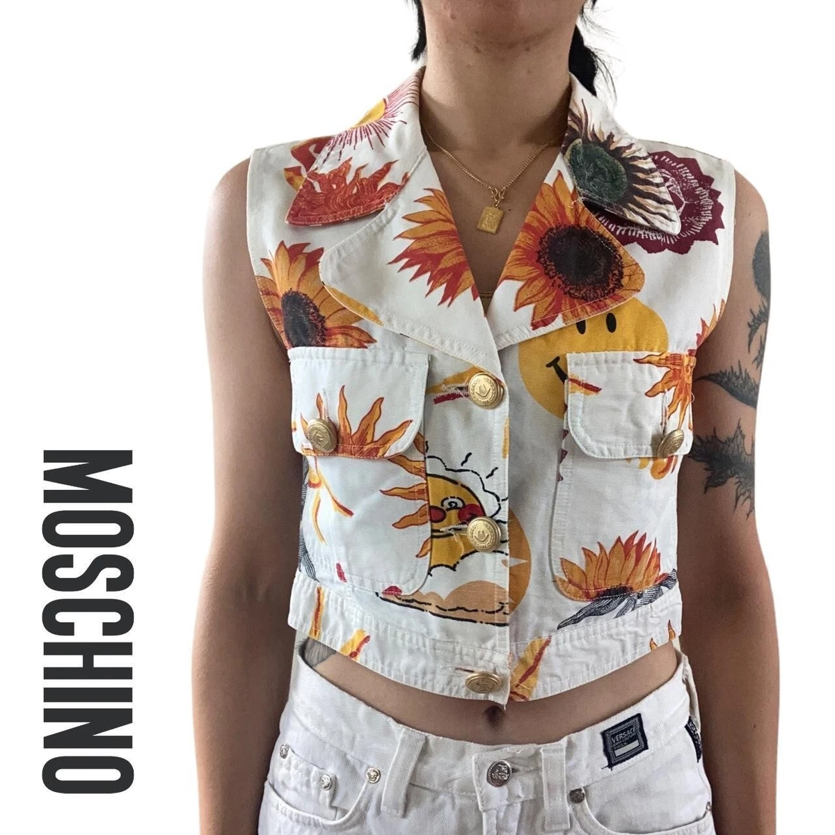 Moschino Denim Tops for Women for sale | eBay