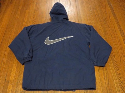 nike big swoosh jacket blue
