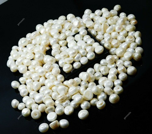 Cabochon Cut Natural White Pearl Lot 555 Carat Loose Gemstone CERTIFIED - Picture 9 of 16