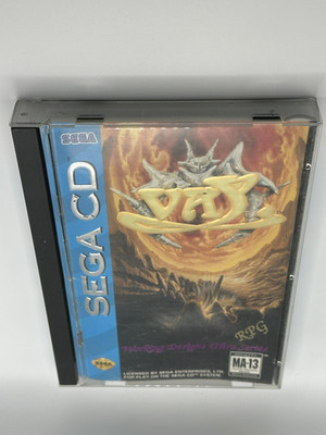 Vay (Sega CD, 1994) CIB Working Designs Complete (No Map)