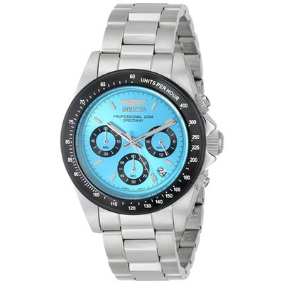 Invicta 15589 Men's Speedway Light Blue Dial Chrono Watch | eBay