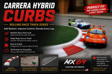 Carrera Hybrid Curbs 50pc Track Edge Borders Drift Racing 3D Accessories