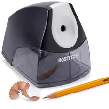 Office Electric Pencil Sharpener for Classroom Desk Use, Heavy-Duty Stall-F...