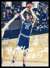 2021-22 Panini Chronicles Draft Picks Matthew Hurt Rookie Duke Blue Devils #99