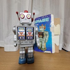 Horikawa Space Walkman Robot Tin Toy AS-IS Non-Working Display Vintage Used JPN