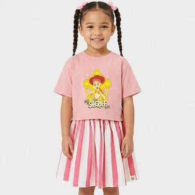 Conjunto de camiseta y falda Disney Toy Story | Traje Jessie Girls | Ropa Toy Story - Imagen 1 de 4
