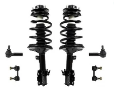 Front Spring Strust Outer Tie Rods & Sway Bar Links for Toyota Camry 2.2L 95-96