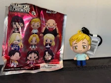 Monogram Manga Fullmetal Alchemist Alphonse Elric Child  Bag Clip Keychain