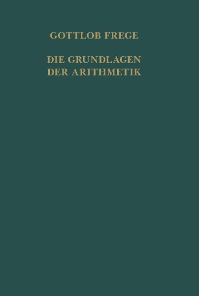 Die Grundlagen Der Arithmetik Gottlob Frege-image