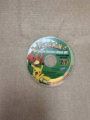 2006 POKEMON TEAM ROCKET BLAST OFF #1 Perdue Perdue Promo Mini Game CD