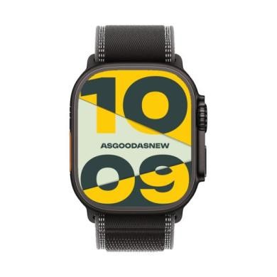 Apple Watch Ultra 3 GPS + Cellular 49mm Titan Trail Loop schwarz/kohlegrau M/L**