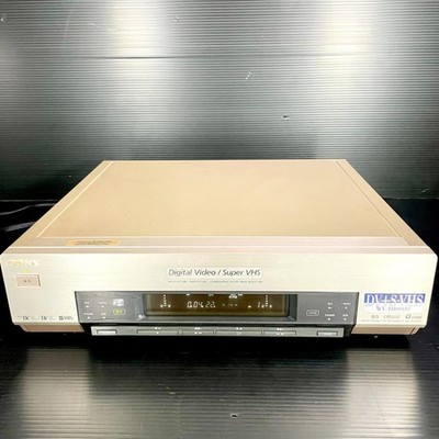 Sony WV-D10000 S-VHS MiniDV Dual Deck Video Cassette Recorder