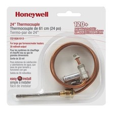Honeywell 24 Inch Universal Thermocouple CQ100A1013 Gas Furnace Boiler Water