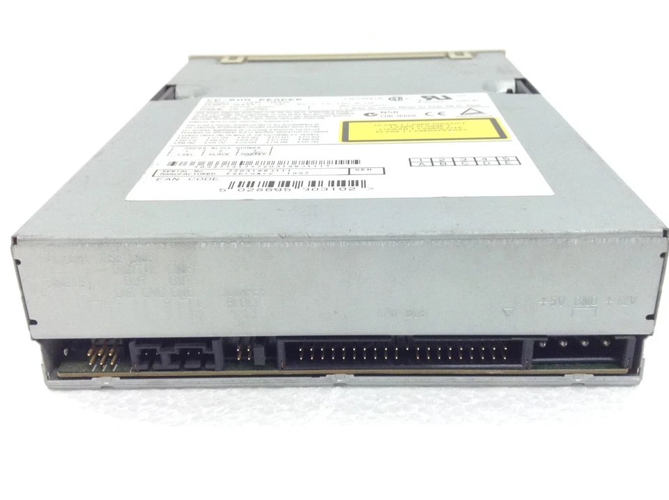 NEC Corporation CDR-1600A CD-ROM Drive w/ Ribbon Cable CAB1156-01 FREE SHIPPING - Image 4 of 4