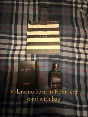 Valentino Born in Roma Eau de Toilette Spray 50ml with Sephora Bag