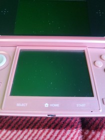 Nintendo 3DS Console (Pink Edition) W/Stylus, Charger and 2GB SD Card - TESTED