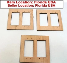 Standard Servo Plywood Mounting Plate Tray, for 2 Servos Side by Side 3 pcs USA