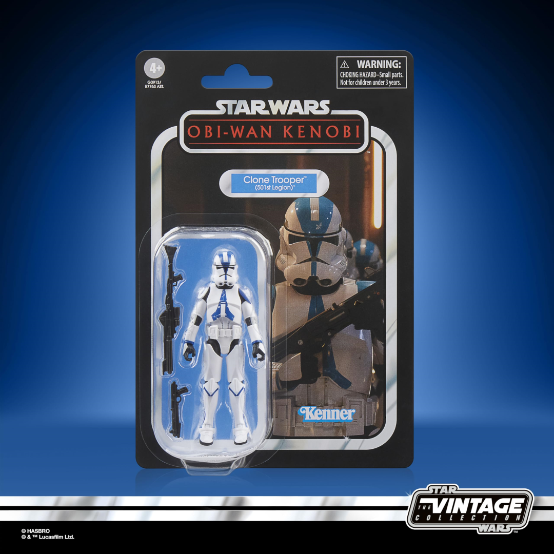 Star Wars The Vintage Collection Clone Trooper 501st Legion Figure