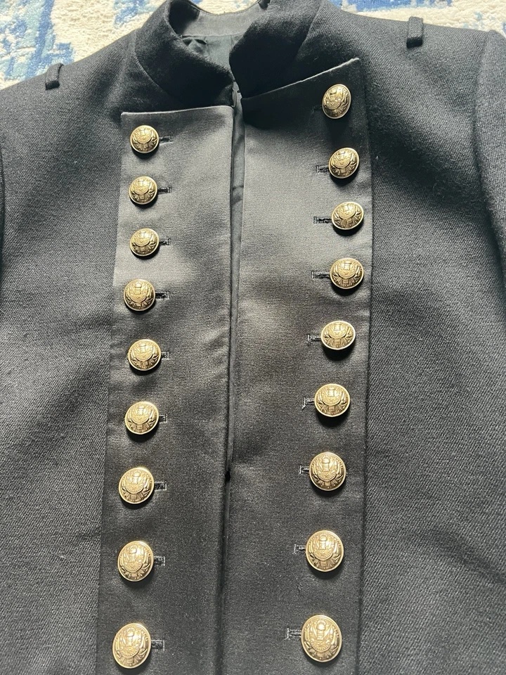 Balmain Homme Наполеон военная куртка размер 44 новый без ярлыков сделано во Франции - Изображение 3 из 4