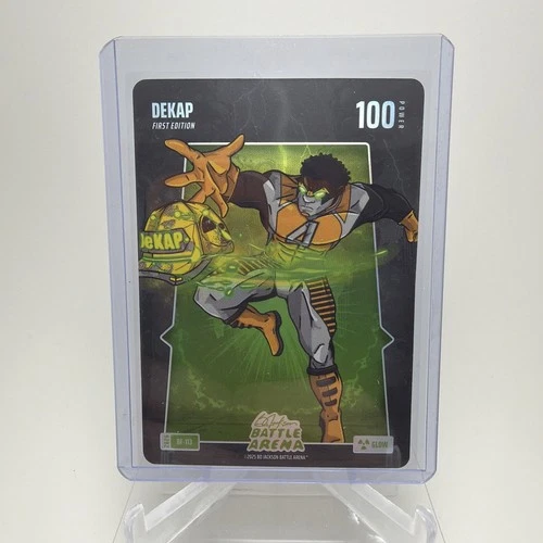2026 Bo Jackson Battle Arena Dekap Battlefoil Glow 100 PWR