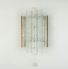 doria mid century WALL LAMP sconce 5 glass tubes 1960s 70s - 2 available doria mid century WALL LAMP sconce 5 glass tubes 1960s 70s - 2 available - Image 1