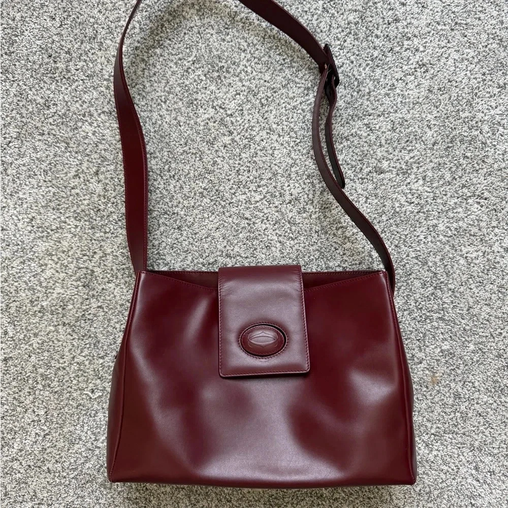 Cartier Leather Exterior Shoulder Bag Bags & Handbags for Women