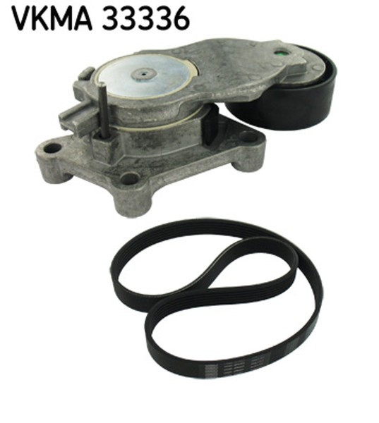 Keilrippenriemensatz SKF Vkma 33336 FüR Peugeot Aircross 4008 CitroËN C4 Hdi AWC-image