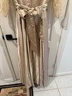 Champagne A-line Mother Of The Bride Formal Evening Gown Floor Length, w/pockets — photo 5
