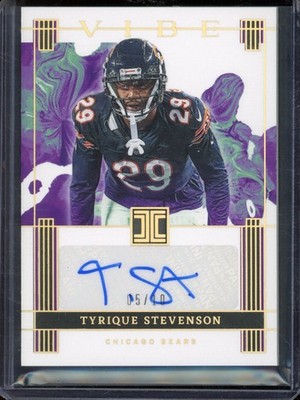 2025 Impeccable Tyrique Stevenson Gold Vibe Auto /10 #VS-TSN