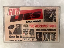 Guns N Roses GN'R LIES Cassette Tape 1988 Geffen Axl Rose Slash Rock