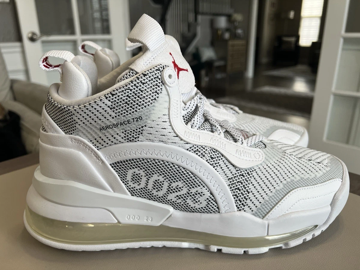 【未使用品】 NIKE JORDANS AEROSPACE 720 ナイキ ジョーダン エアロスペース CW3879 サイズ9 27㎝ ハイカット スニーカー ホワイト 白 Buy Air Jordan Aerospace 720 JCRD 'White' - CW3879 100 | GOAT