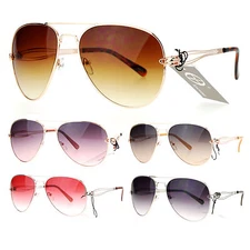SA106 Luxury Metal Fashion Womens Sunglasses
