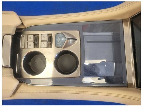 2012 Fisker Karma Sedan Hybrid Center Console Floor Tan A/T Switch 1959 - Picture 4 of 12